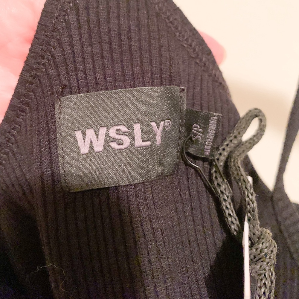 WSLY Rivington Ribbed Bra Top. - Picture 3 of 6